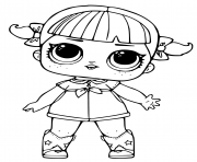 Coloriage lol doll hoops mvp 1 dessin